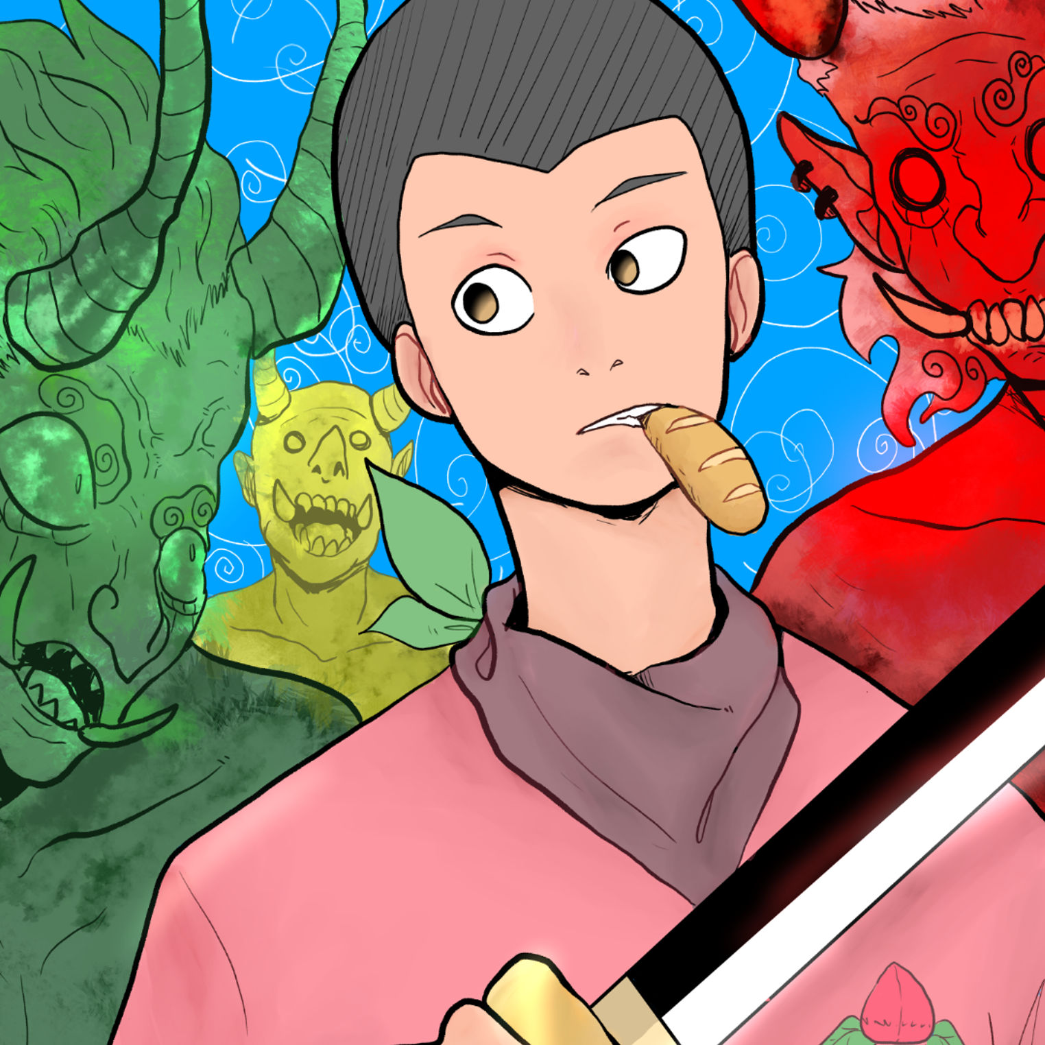 The Mythical Momotaro Webtoon