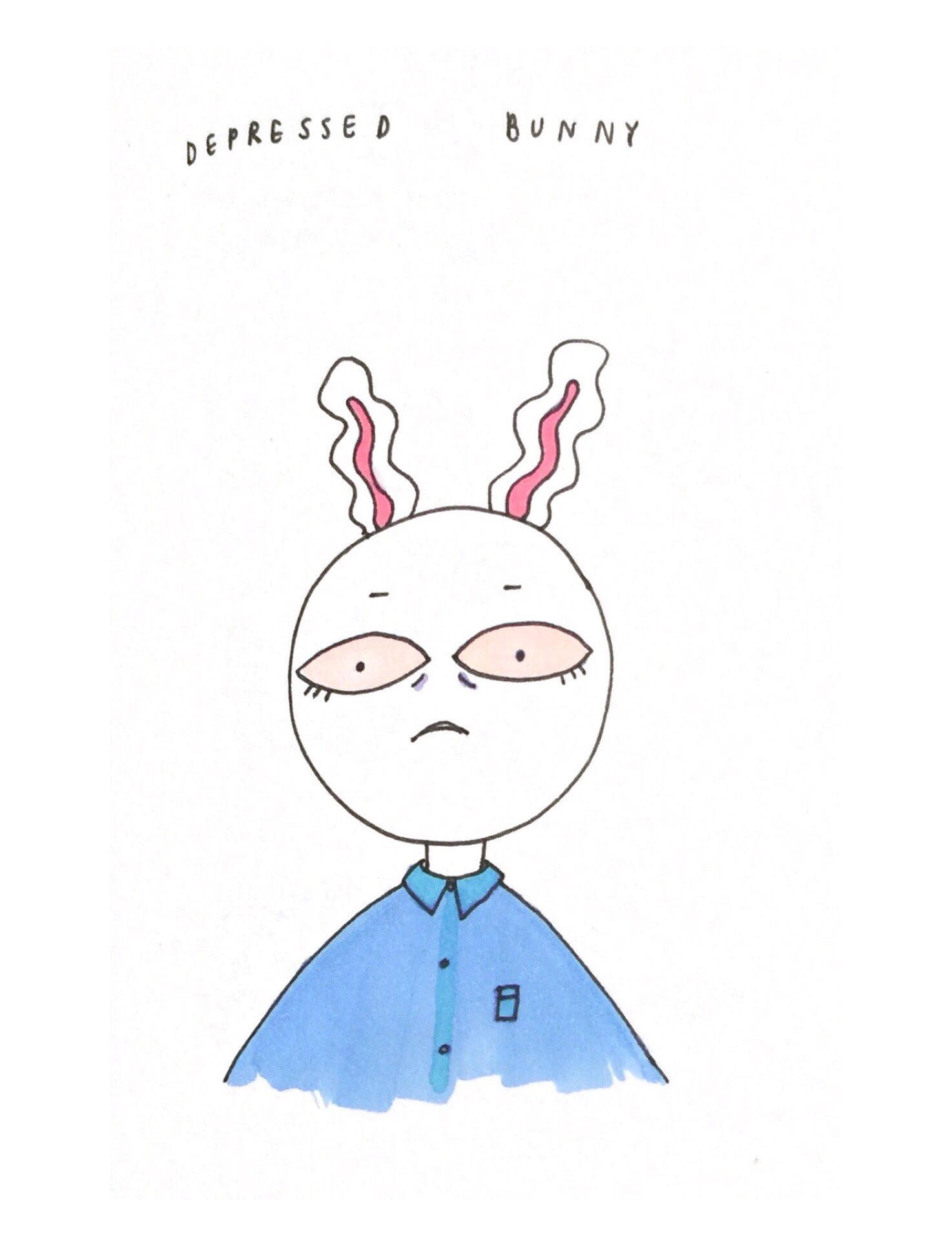Depressed Bunny | WEBTOON
