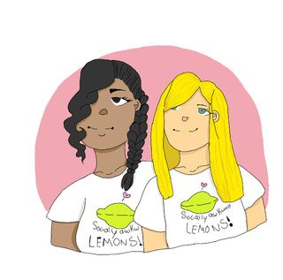 socially awkward LEMONS | WEBTOON