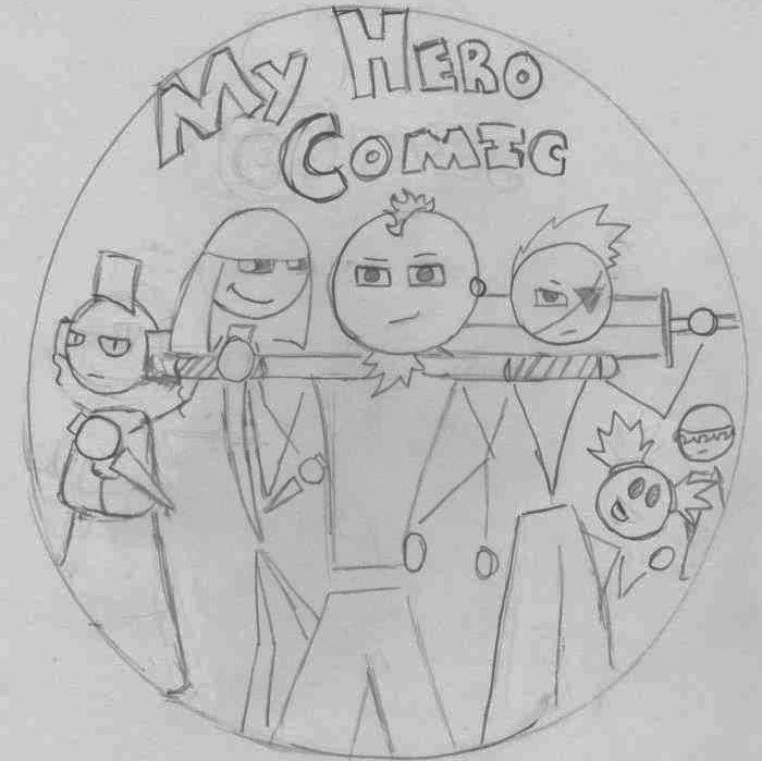 My Hero Comic (First Draft) | WEBTOON