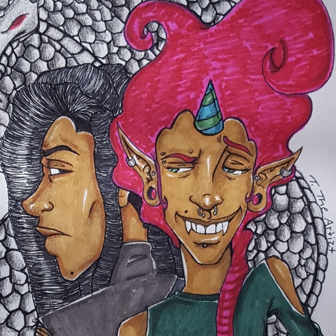 3viL Vs 3viL | WEBTOON