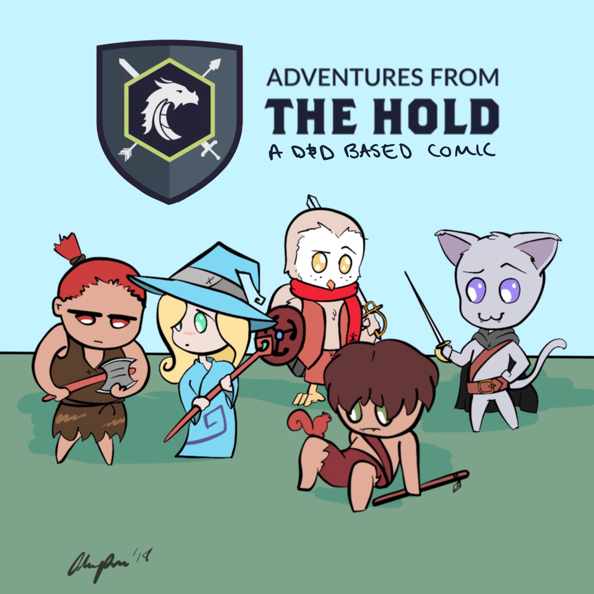 D&D Adventures from the Hold WEBTOON