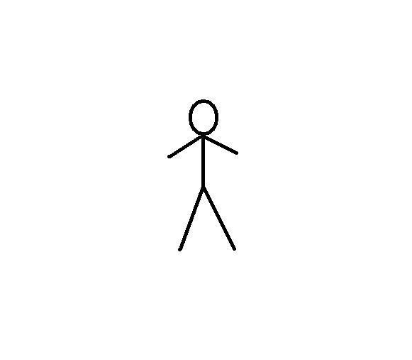 the stick man