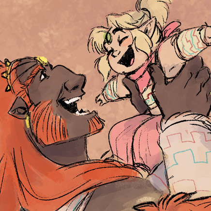 Growing Up Gerudo — Another holiday-themed birthday request! This