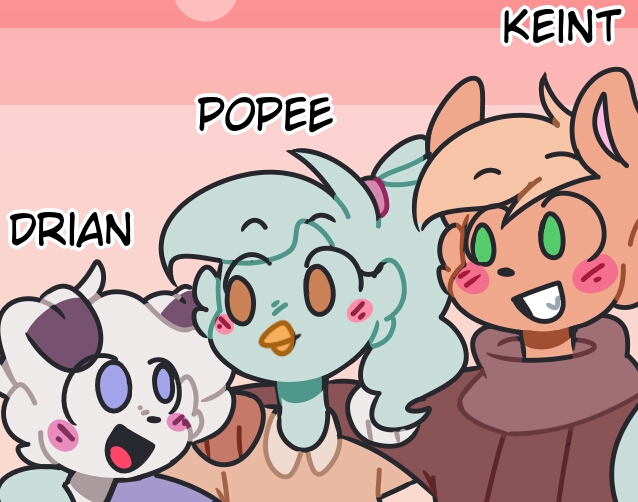 the random trio | LINE WEBTOON
