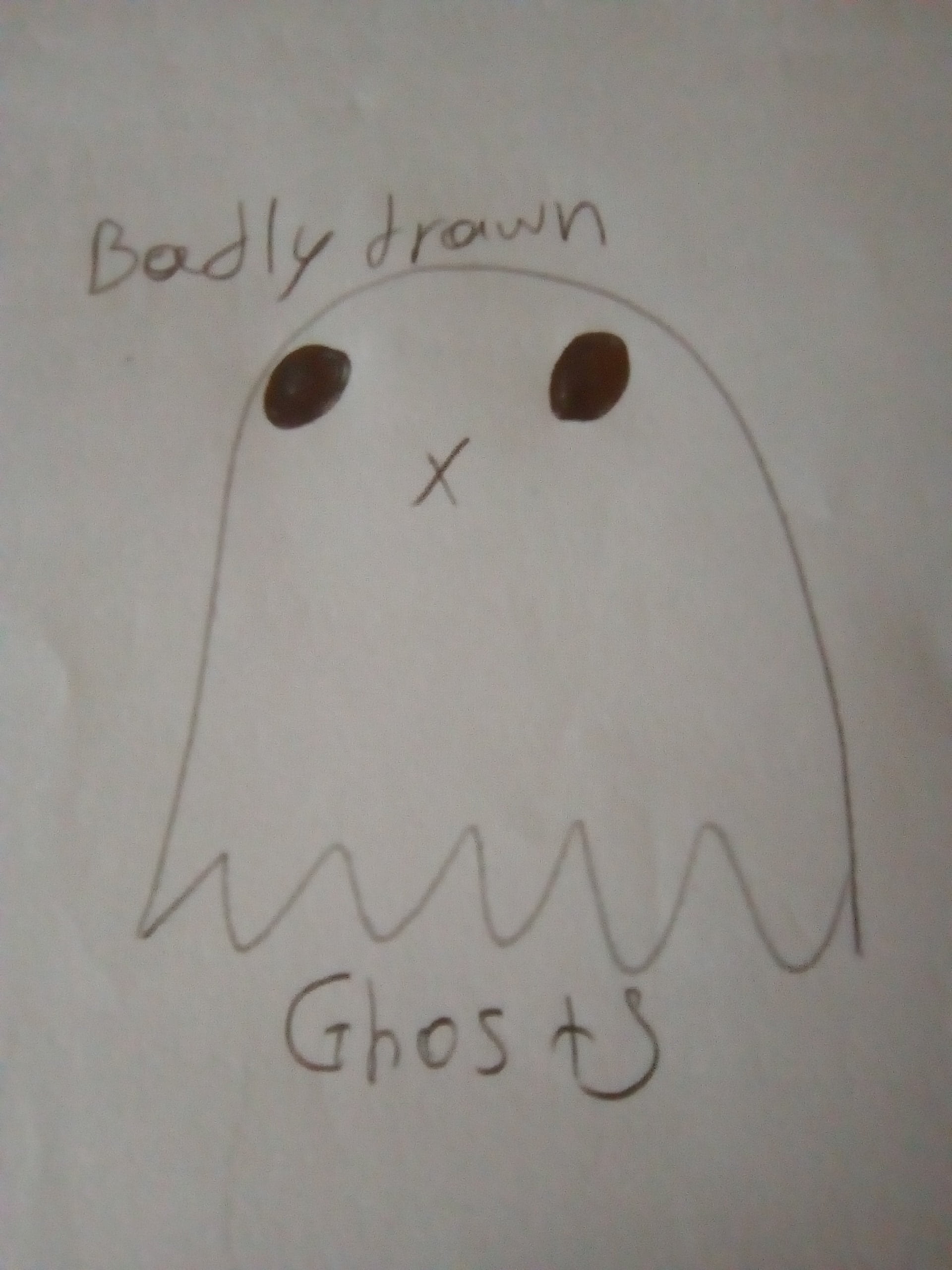 badly drawn ghosts | WEBTOON