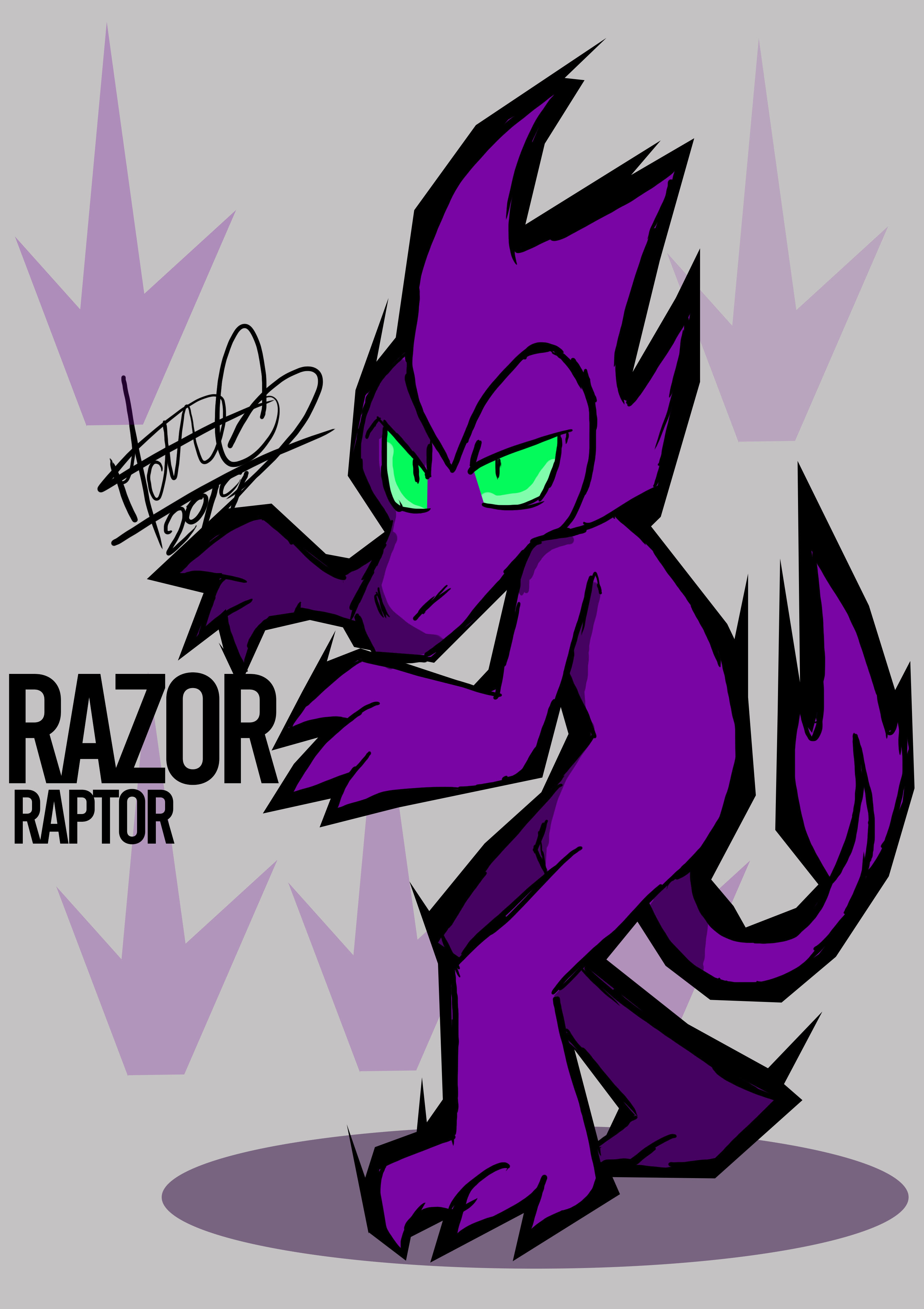 RAZOR RAPTOR WEBTOON