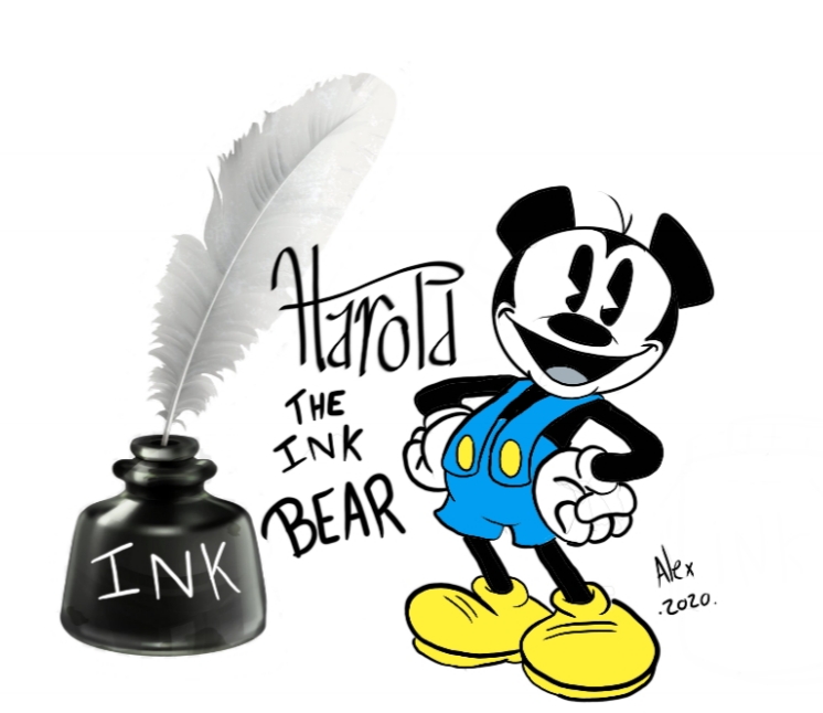 Harold the ink bear | WEBTOON