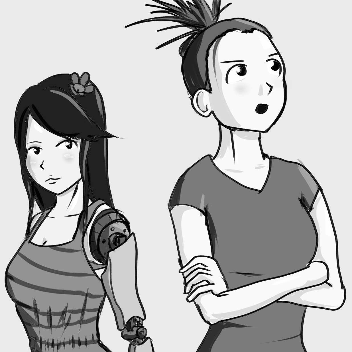 Dark Side of a Robotic Moon (Discontinued) | WEBTOON