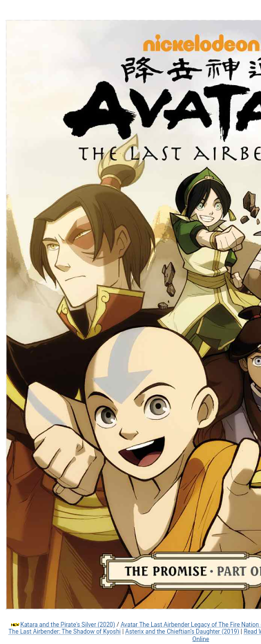 Avatar: The Last Airbender: The Promise, Part 3