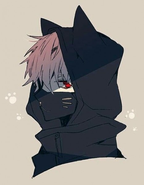 Cute anime boy With hoodie | WEBTOON