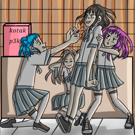 me and my crazy friends | LINE WEBTOON