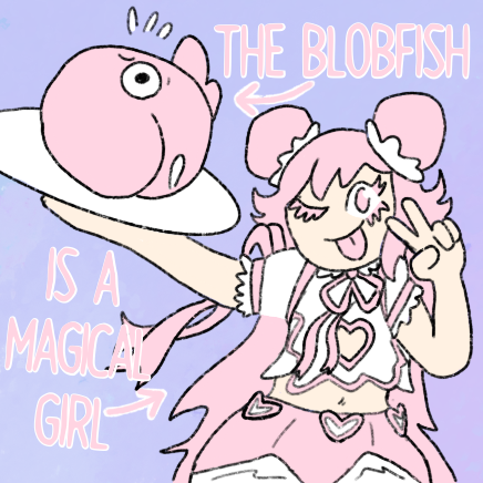 The Blob Fish Who Became a Magical Girl | WEBTOON
