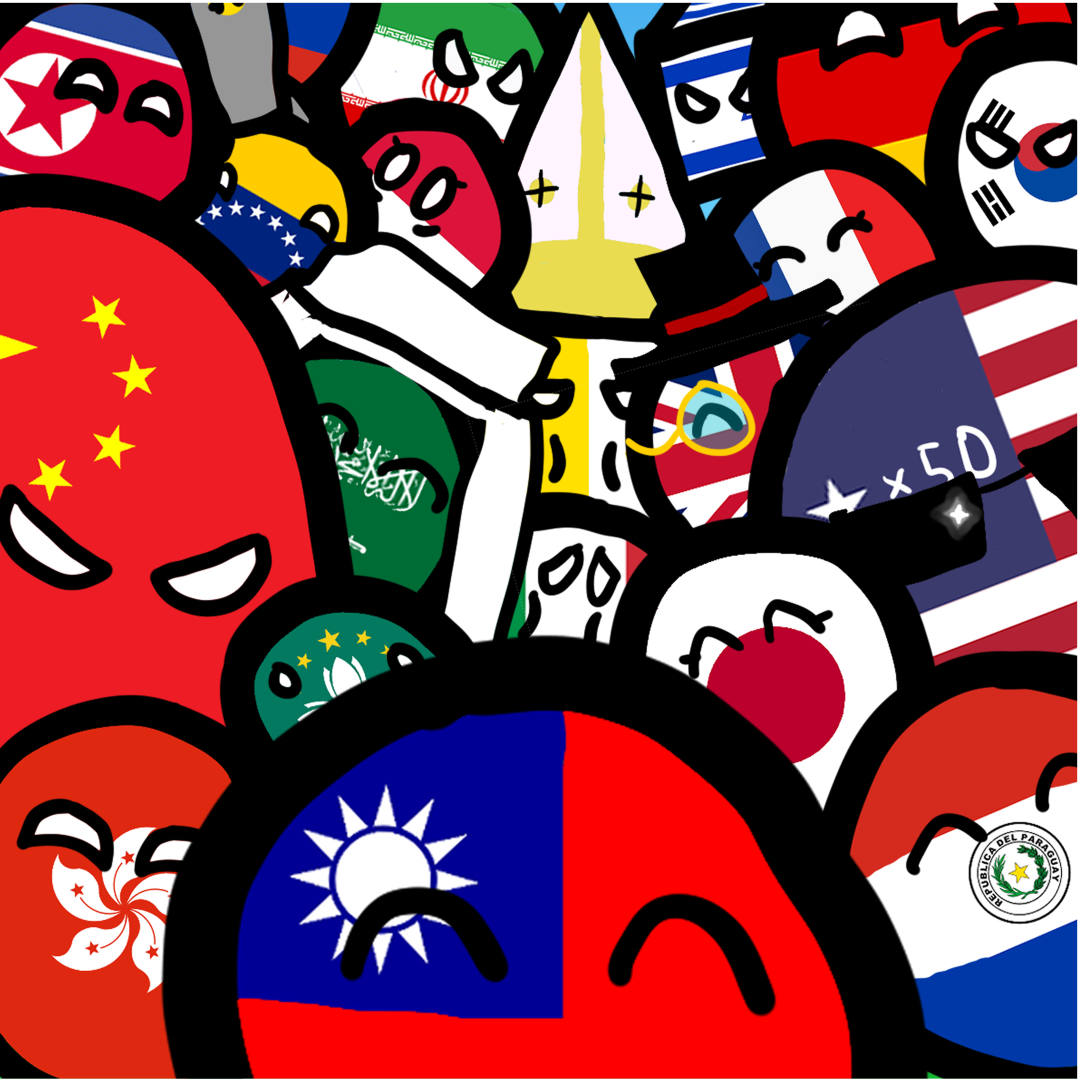 La HOLY Countryball!!! - Nice To Meet U | LINE WEBTOON