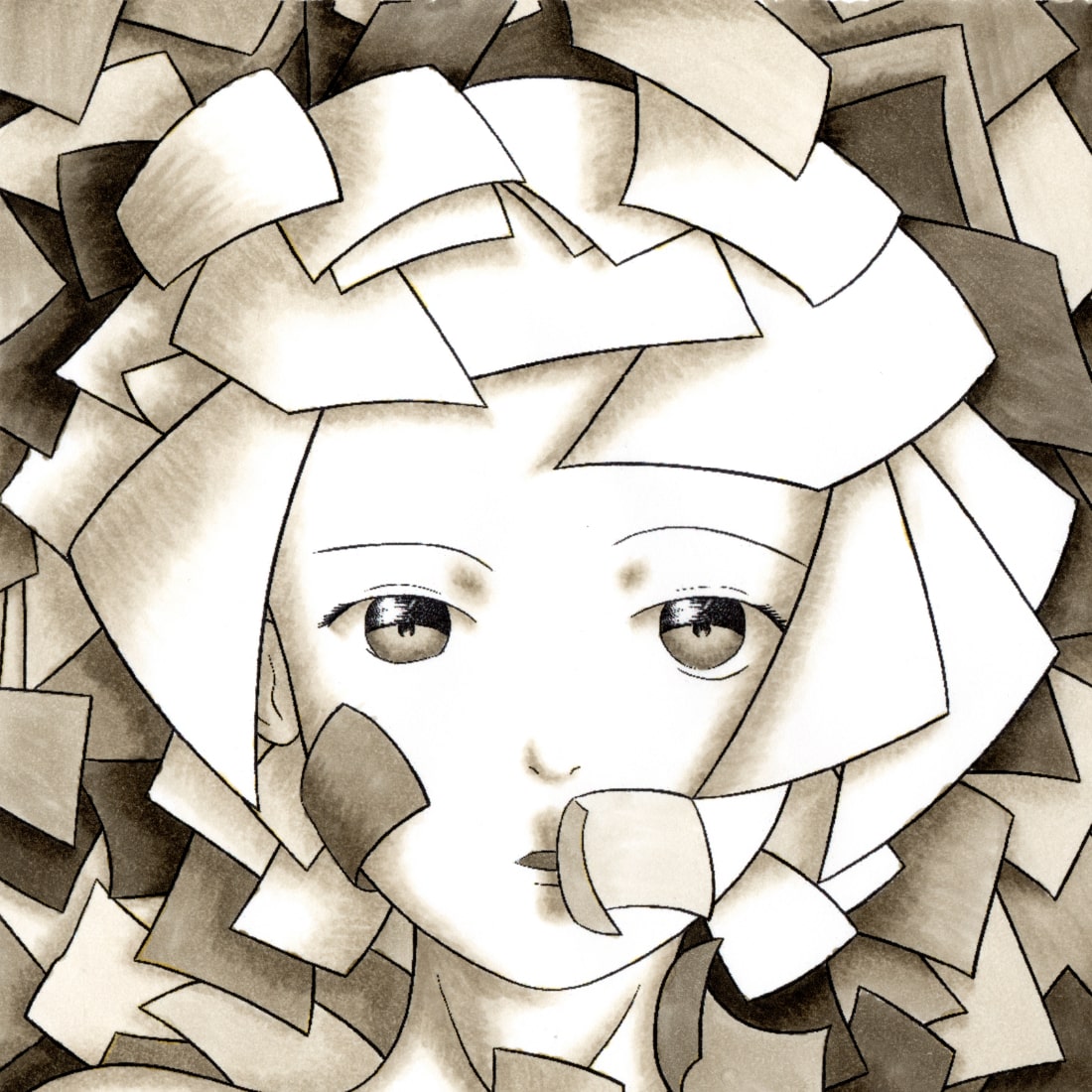 Paper Hair (Kami no Kami) WEBTOON