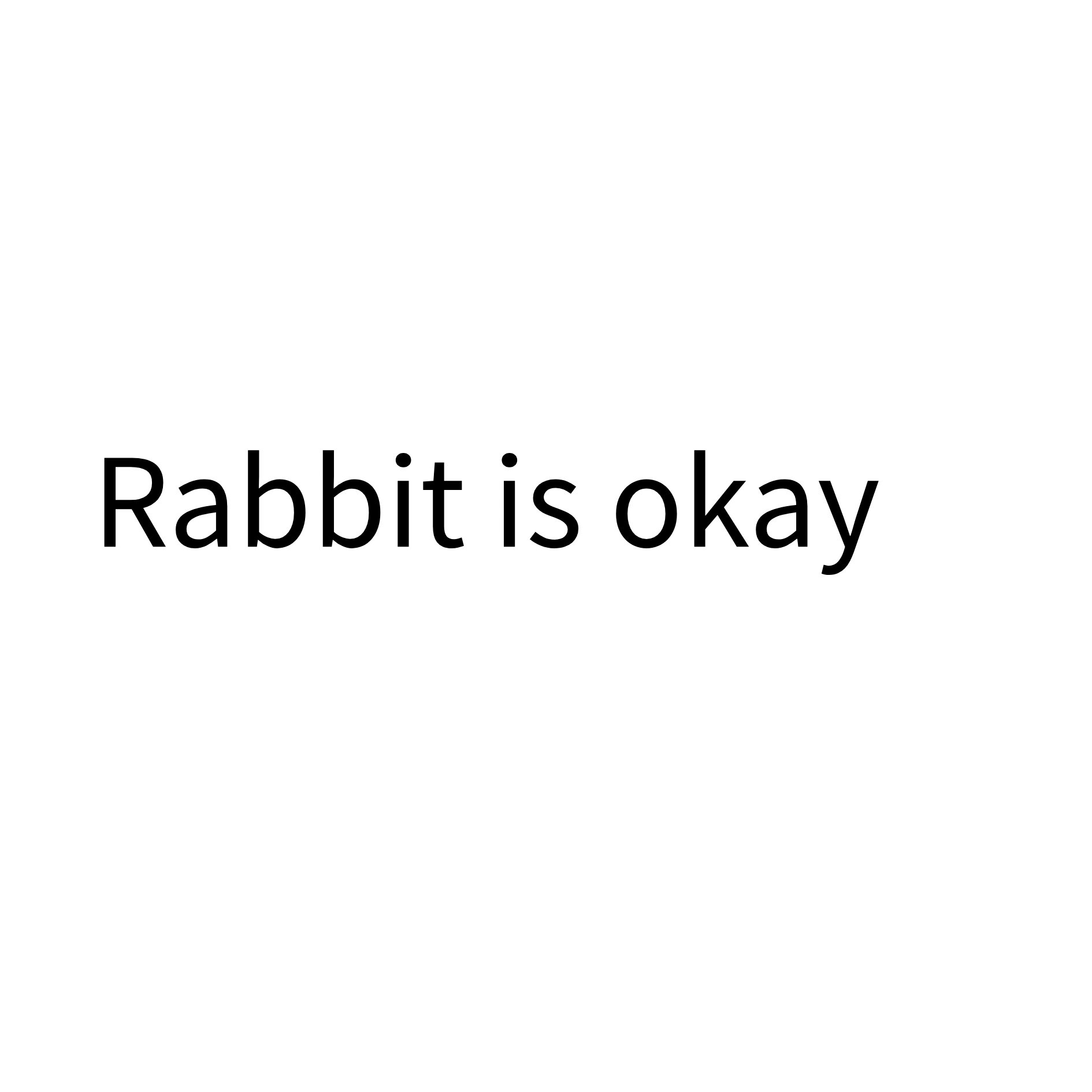 Rabbit is okay | WEBTOON