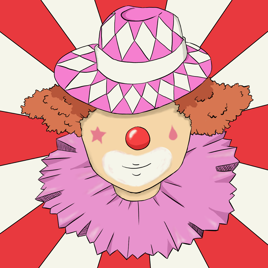 Sadly Smiling Clown WEBTOON