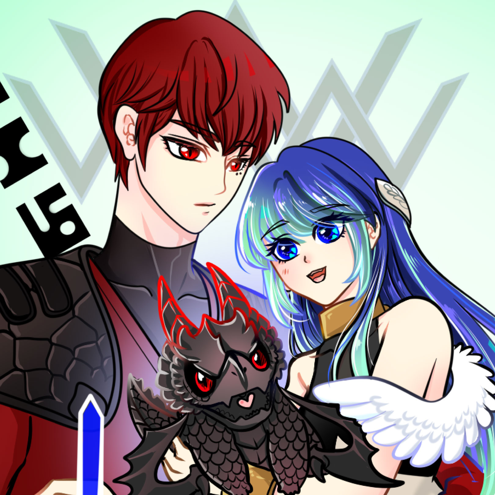 Wing War Word_นางฟ้าแห่งบาปกับพันธะซาตาน | WEBTOON