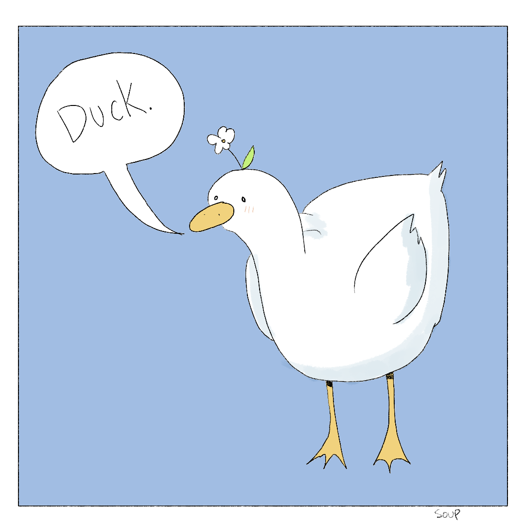 I am a duck. | WEBTOON