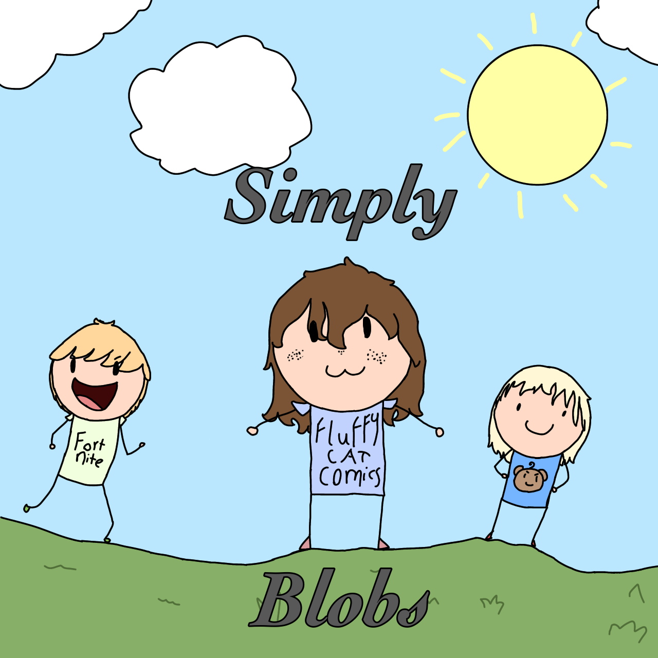 Simply blobs | WEBTOON