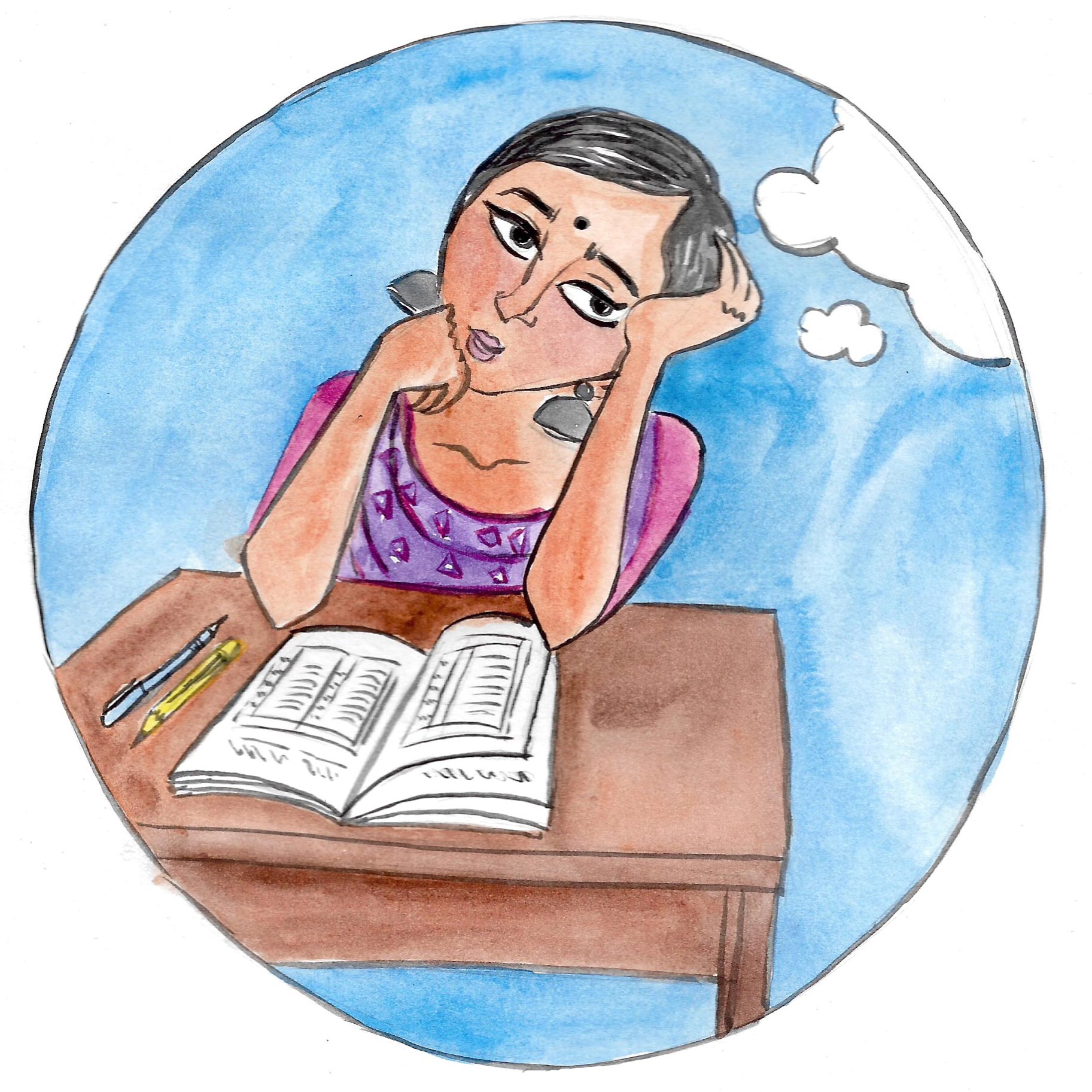 Shambhavi - a South Indian Tale | WEBTOON, image size:1825x1825