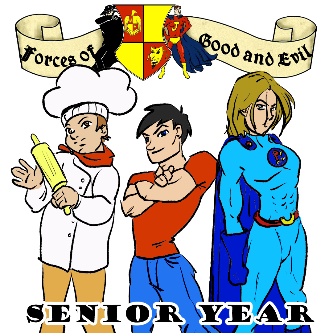 Forces of Good and Evil Senior Year WEBTOON