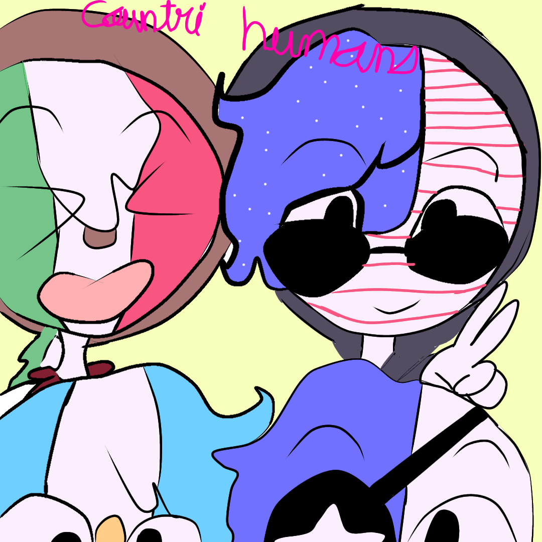 Country humans fan made webtoon