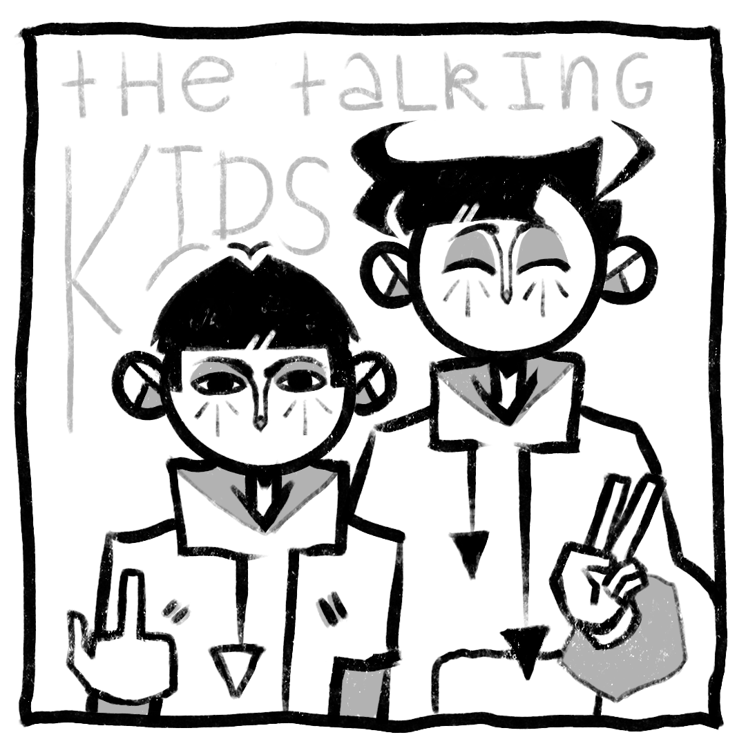 The talking kids webtoon