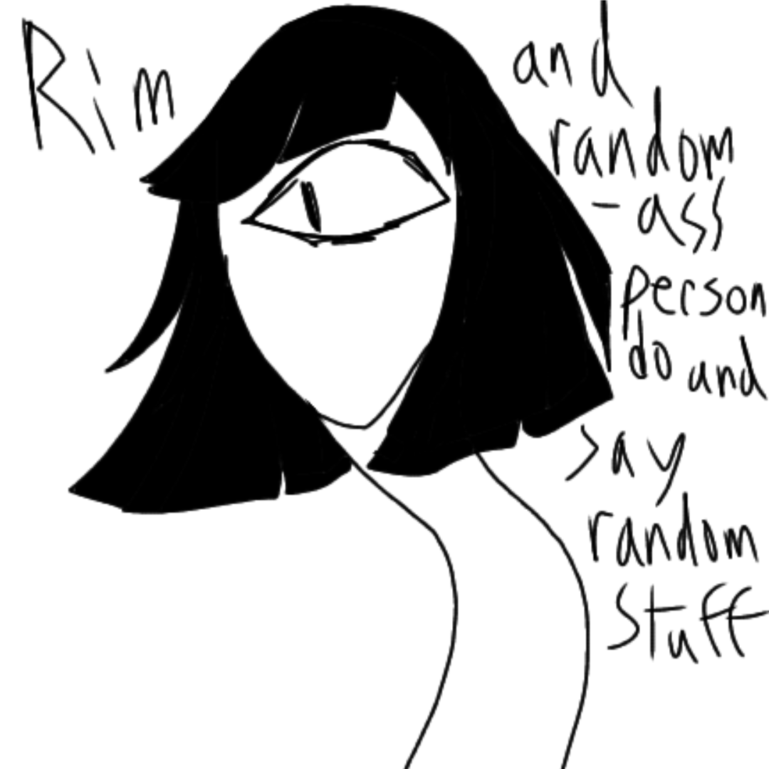 Rim and random-ass person do and say random stuff | WEBTOON
