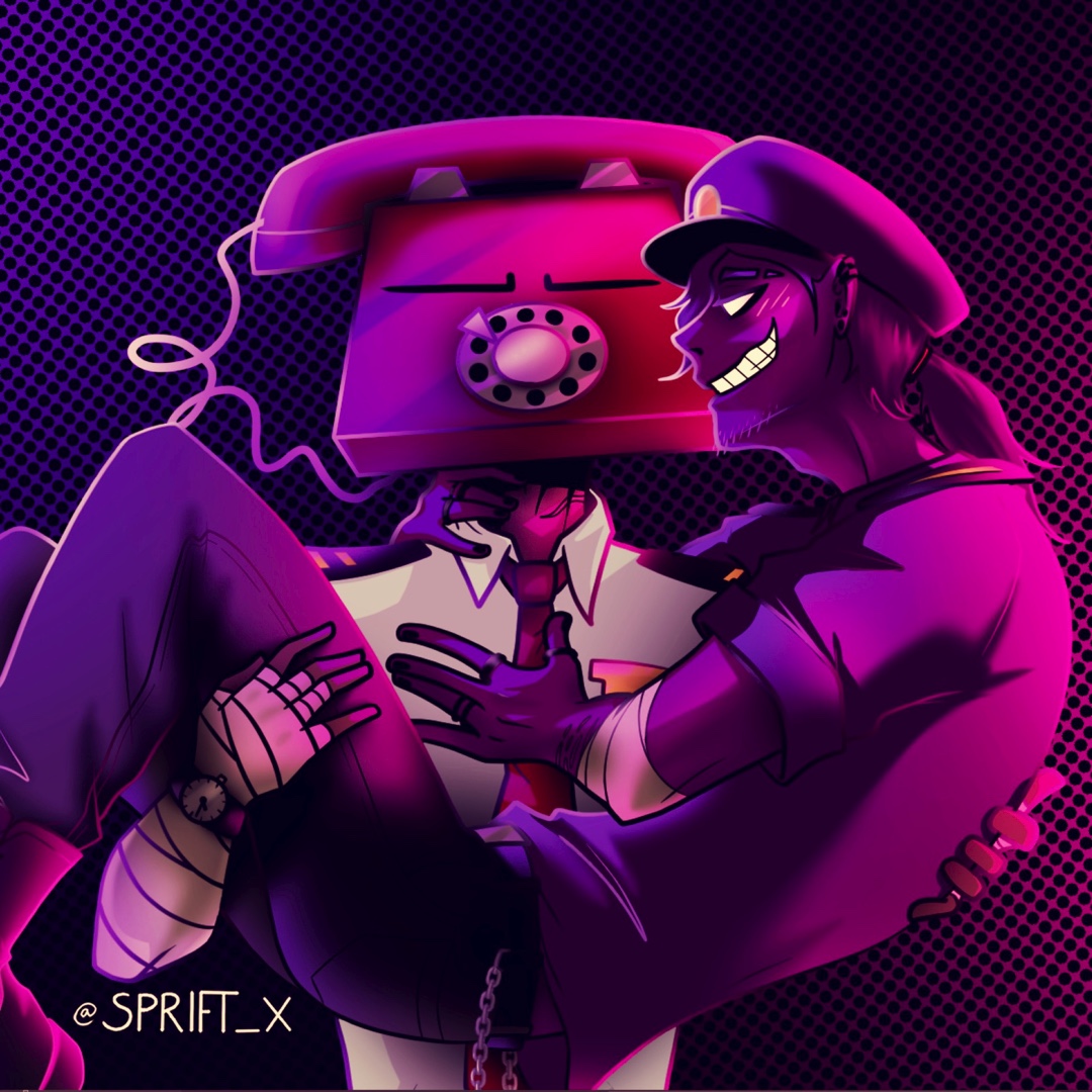 Purplephone (Five Nights At Freddys AU) | WEBTOON