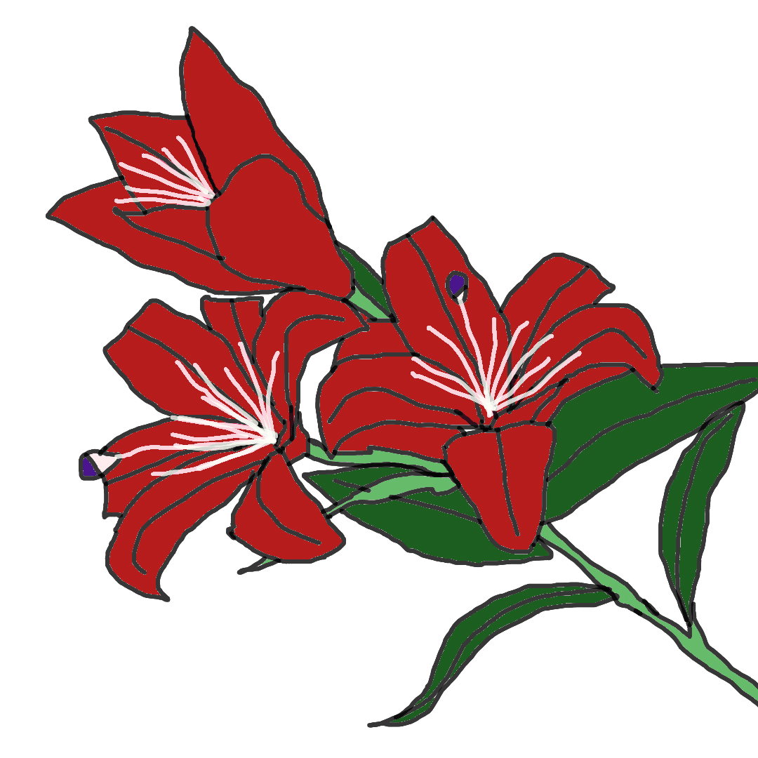 HOLY RED LILIES WEBTOON