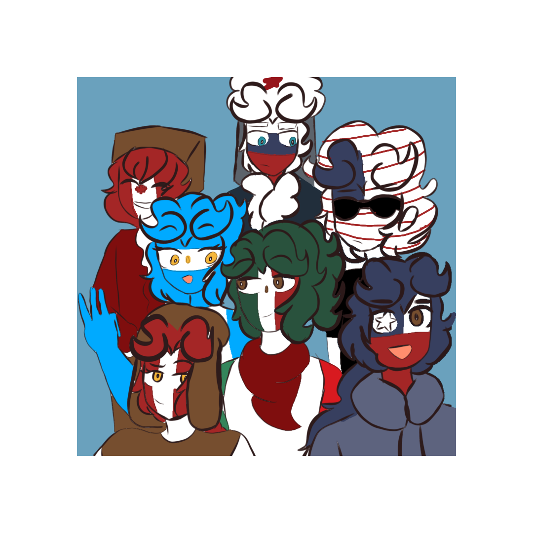 Countryhumans cómics al lazar | WEBTOON