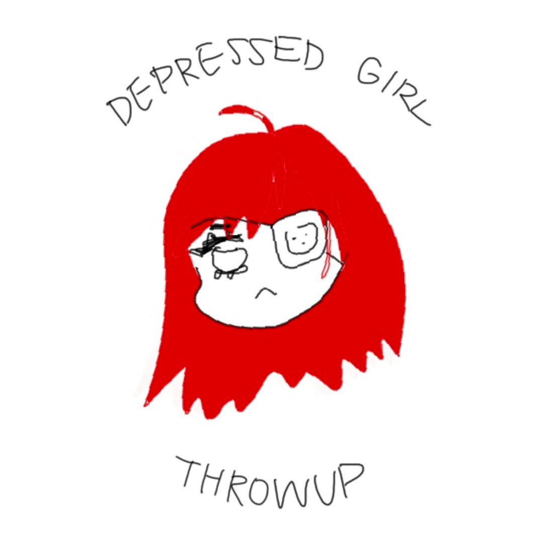 Depressed Girl Throwup WEBTOON