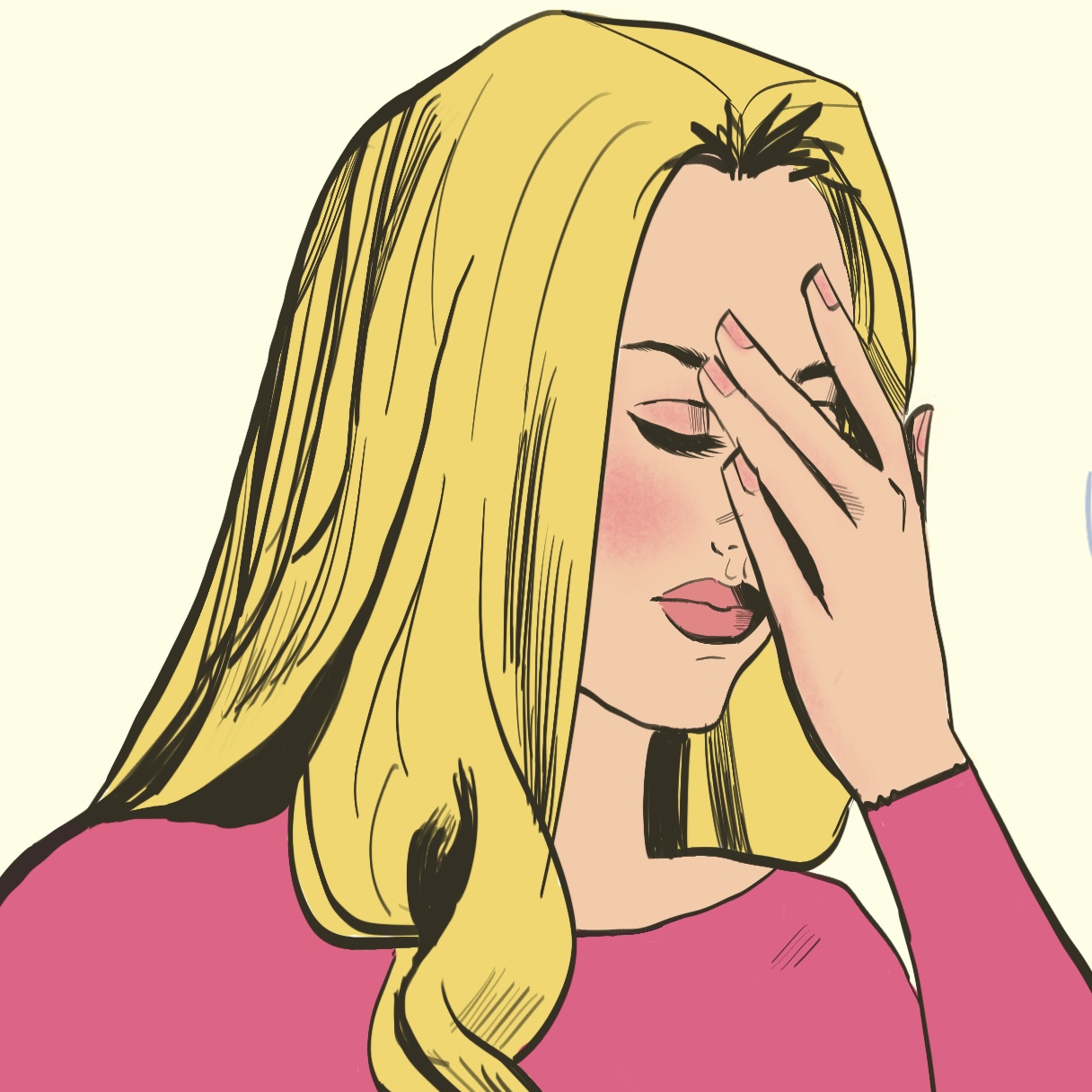 in the record store WEBTOON