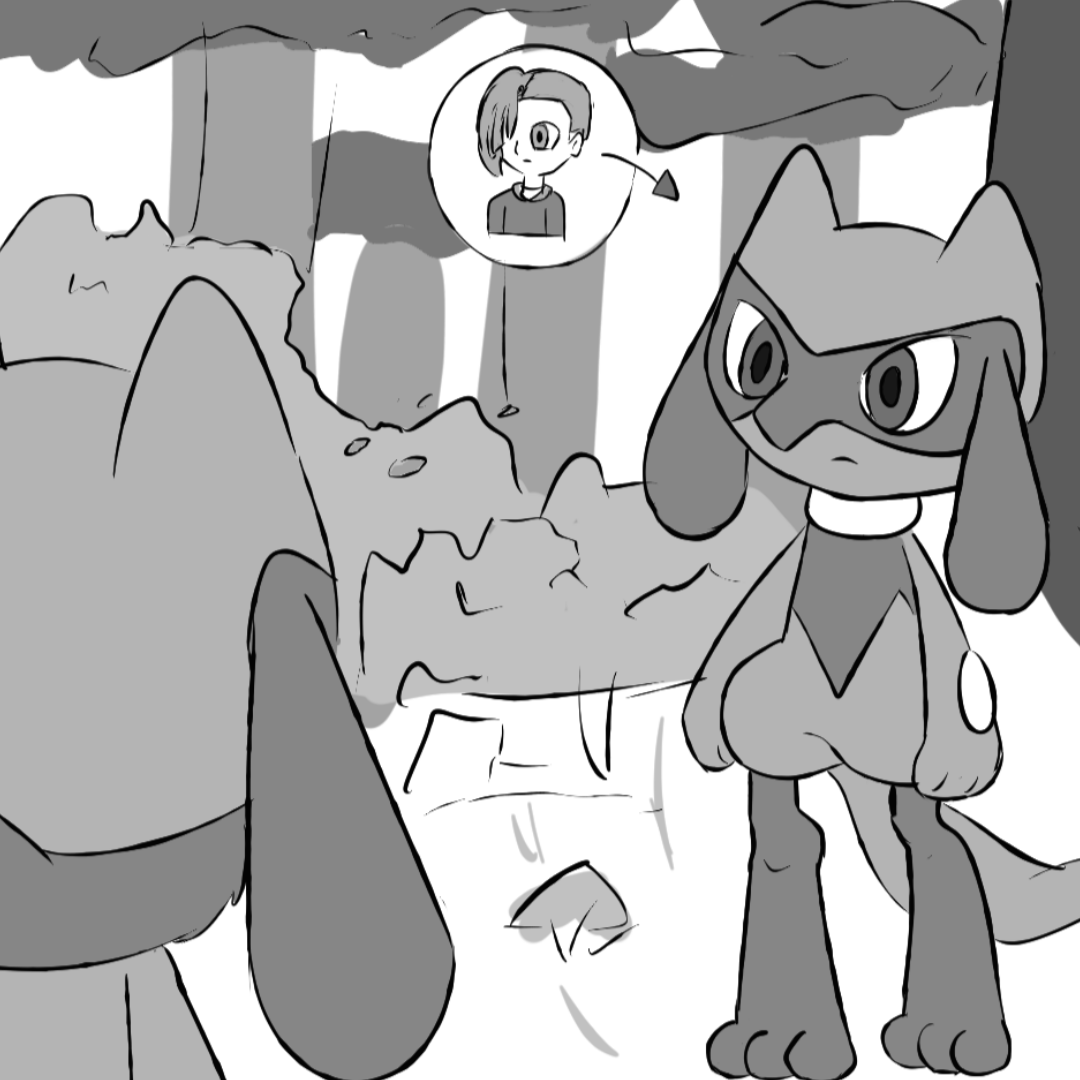 My trainer turned into a Riolu | WEBTOON