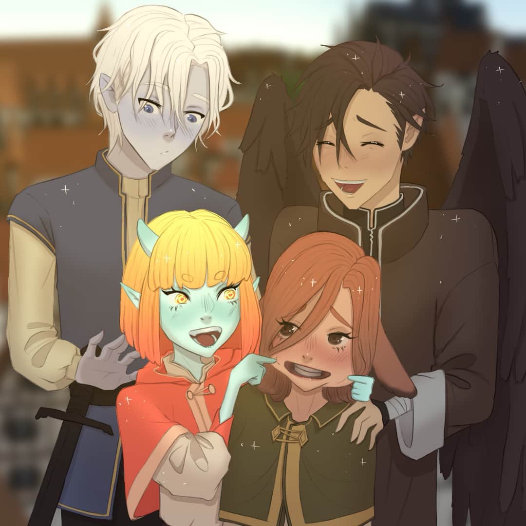 The legend of four: The path to peace | WEBTOON