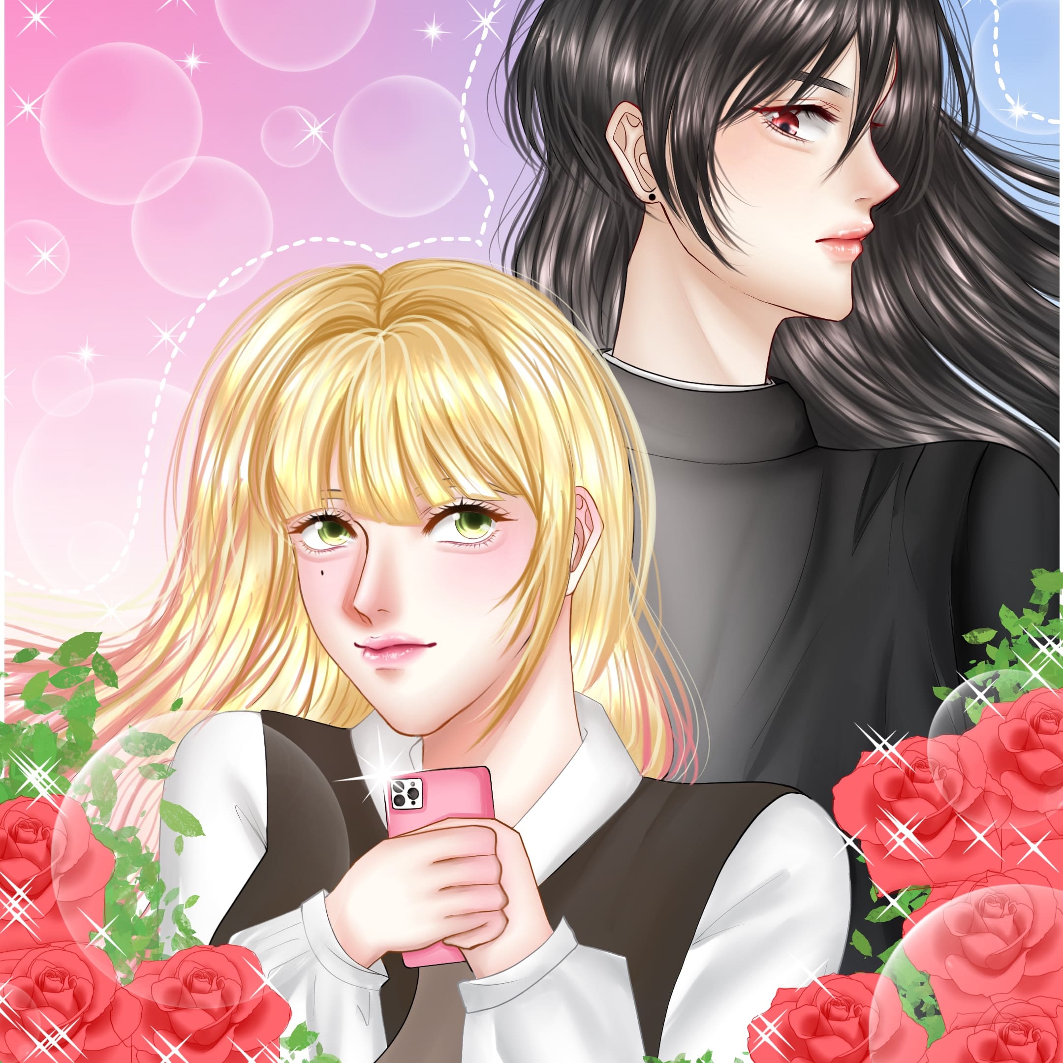 Crazy Love : ยัย Net Idolสุดแบ๊ว&สาว Cool Girl | WEBTOON