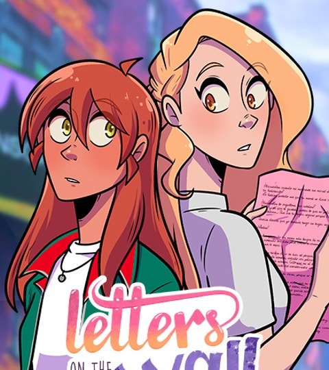 Webtoon Lettering Example Letters on the Wall | WEBTOON