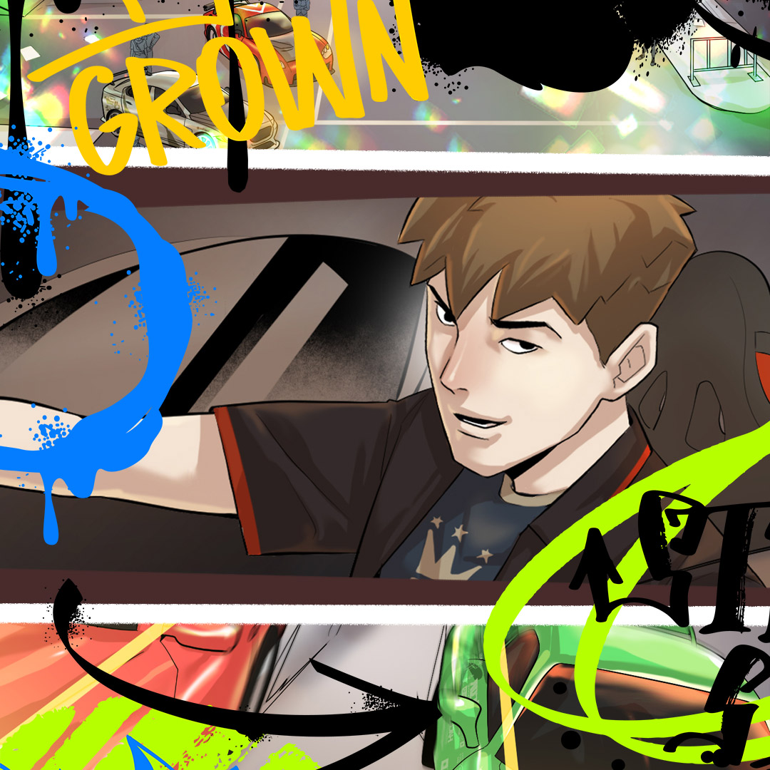 Life Saving Driver Line Webtoon
