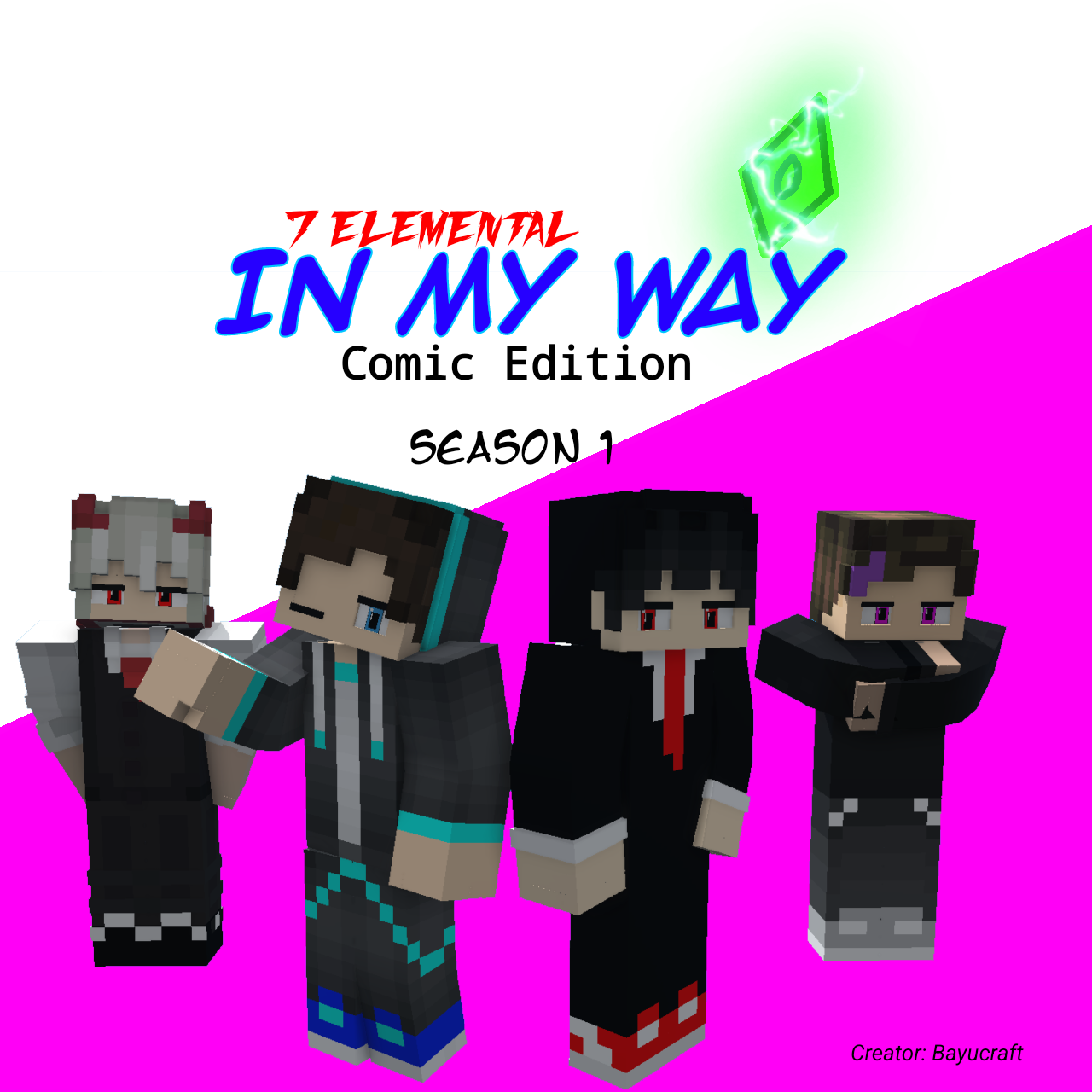 IN MY WAY Comic Edition (Minecraft series) | WEBTOON