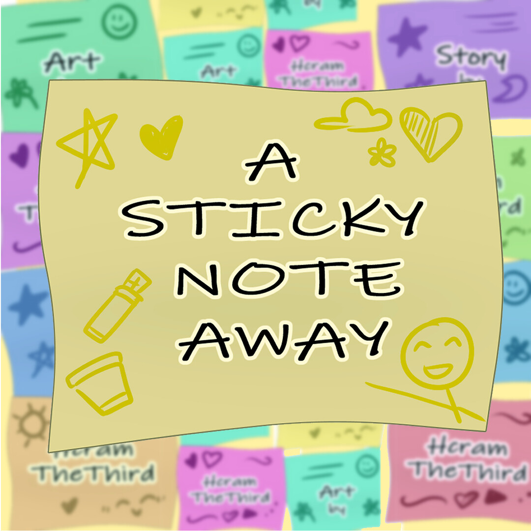 A Sticky Note Away | WEBTOON