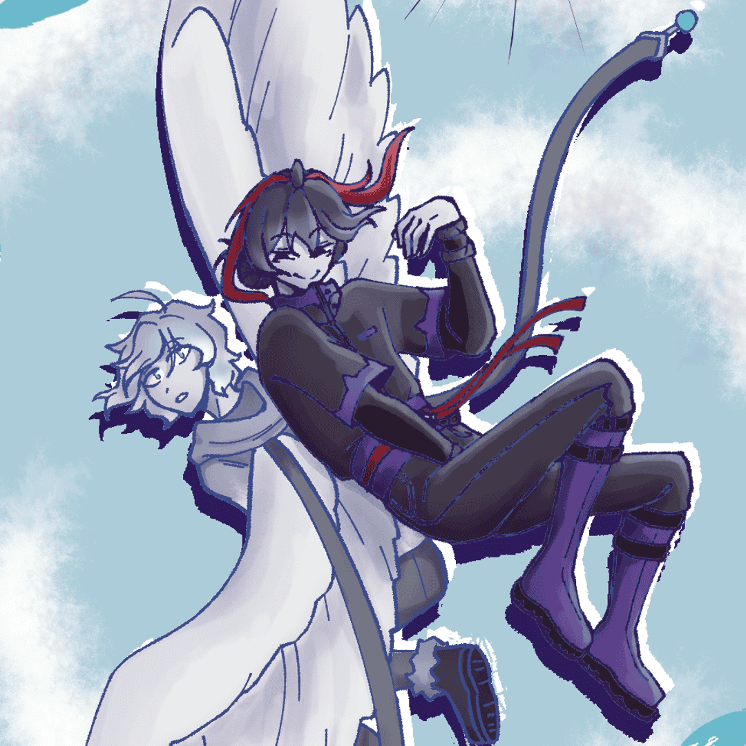 Black and White Feathers | WEBTOON