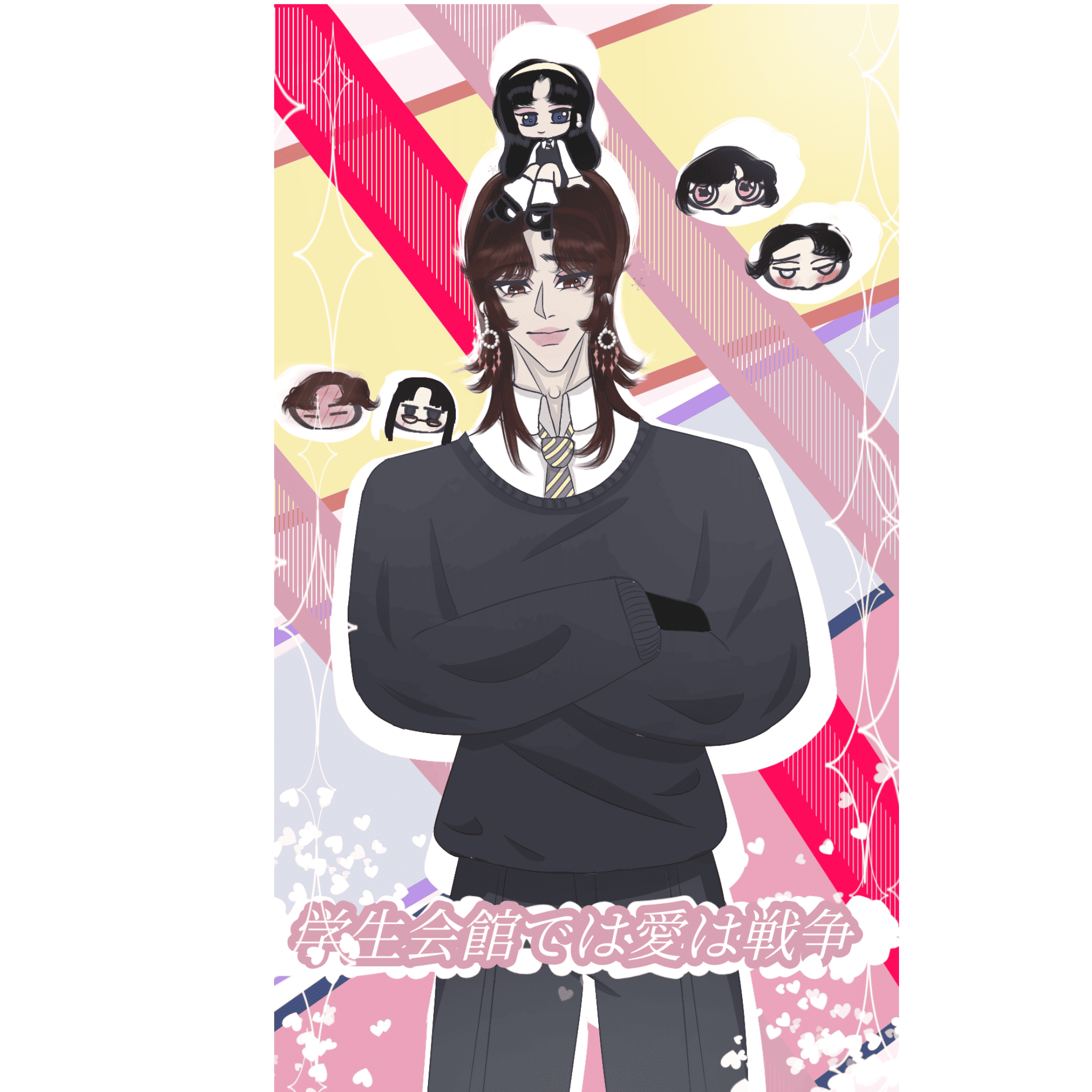 Love is war in the student union | WEBTOON