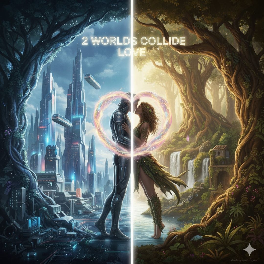 2 worlds collide | WEBTOON
