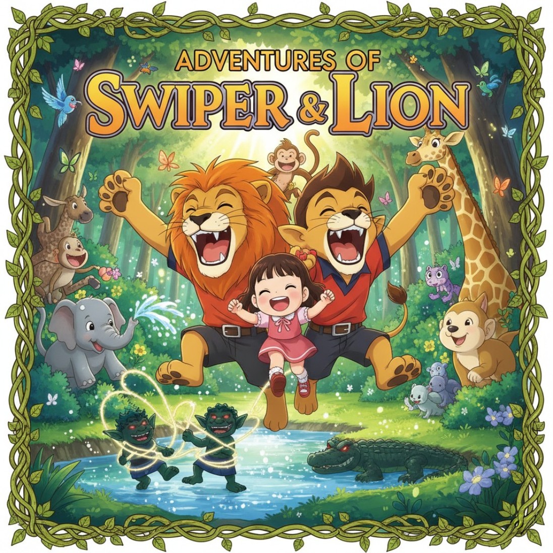 Adventures of SWIPER & LION | WEBTOON