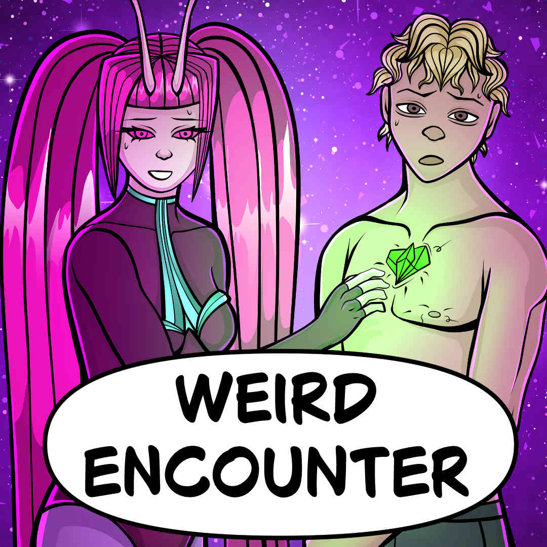Weird encounter | WEBTOON