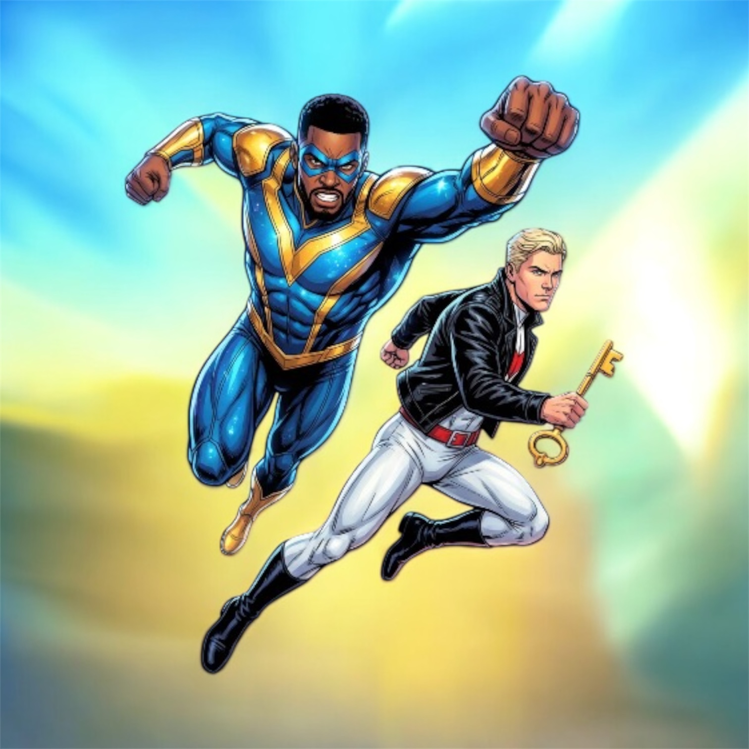 Blue Cosmic: Blue & Gold | WEBTOON
