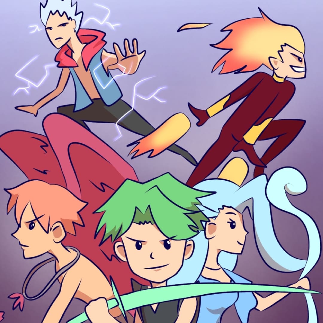 The Five Heroes | LINE WEBTOON