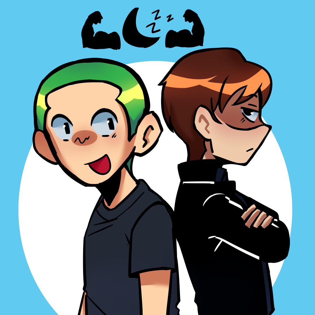 Blue and Red | WEBTOON