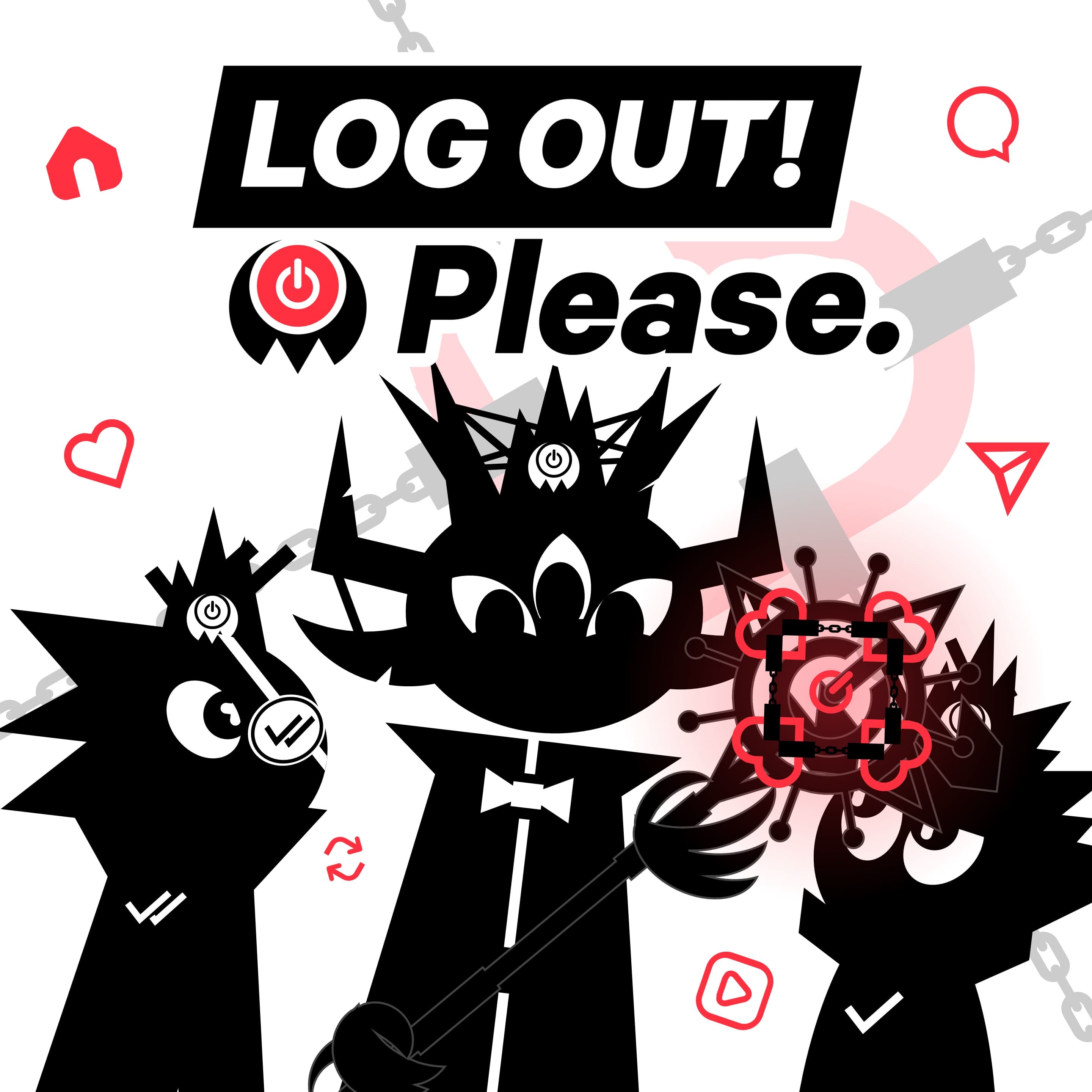 LOG OUT! Please. | LINE WEBTOON